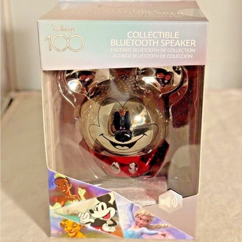 Disney 100 Micky Mouse Bitty Boomer Bluetooth Portable Speaker